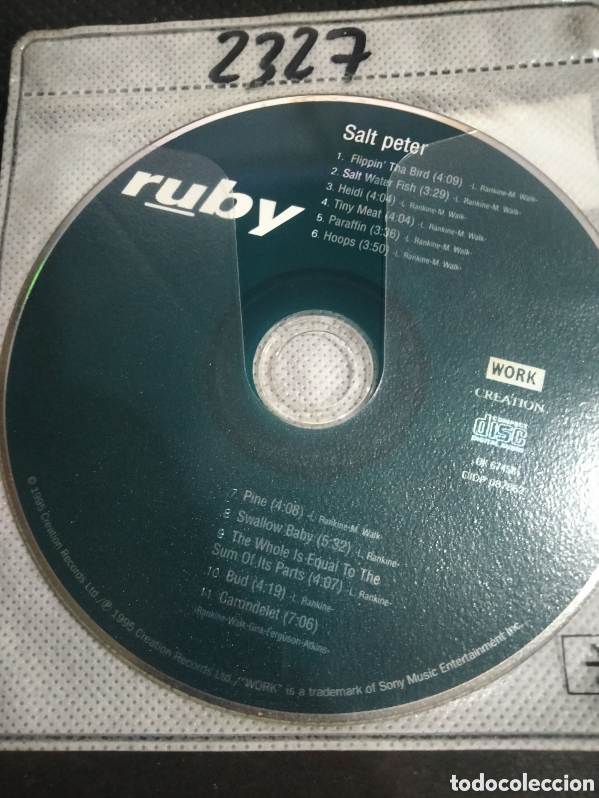 CDs de m&uacute;sica: Cd Ruby salt Peter -2327 (disco solo) - Foto 1