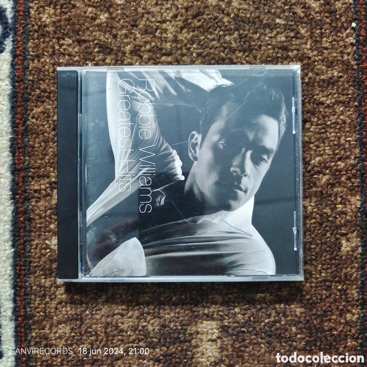 CDs de m&uacute;sica: CD, ROBBIE WILLIAMS: GREATEST HITS - Foto 1