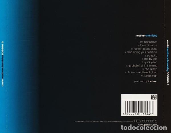 CDs de m&uacute;sica: Oasis &ndash; Heathen Chemistry - CD - Foto 2