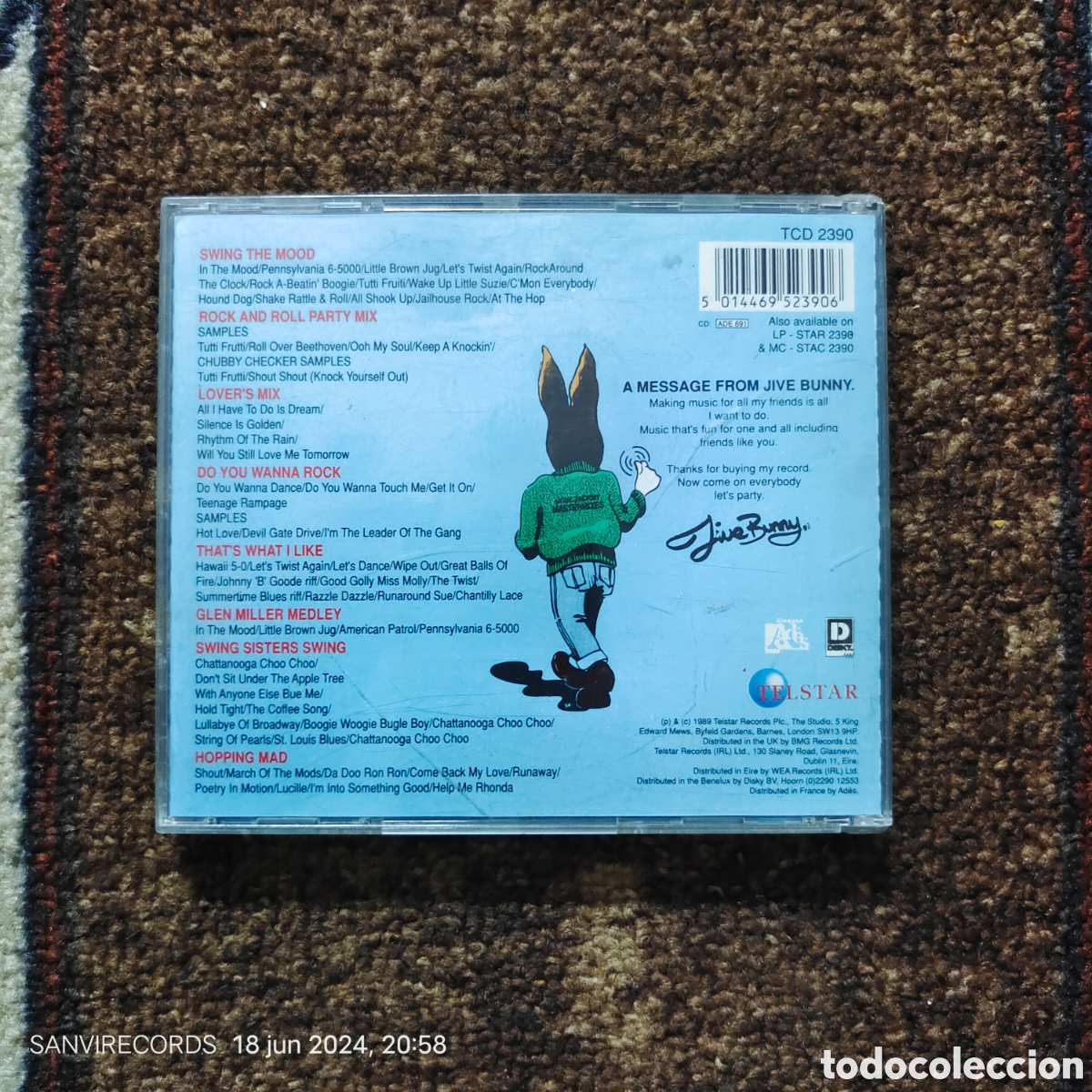 CDs de m&uacute;sica: CD, JIVE BUNNY: THE ALBUM - Foto 2