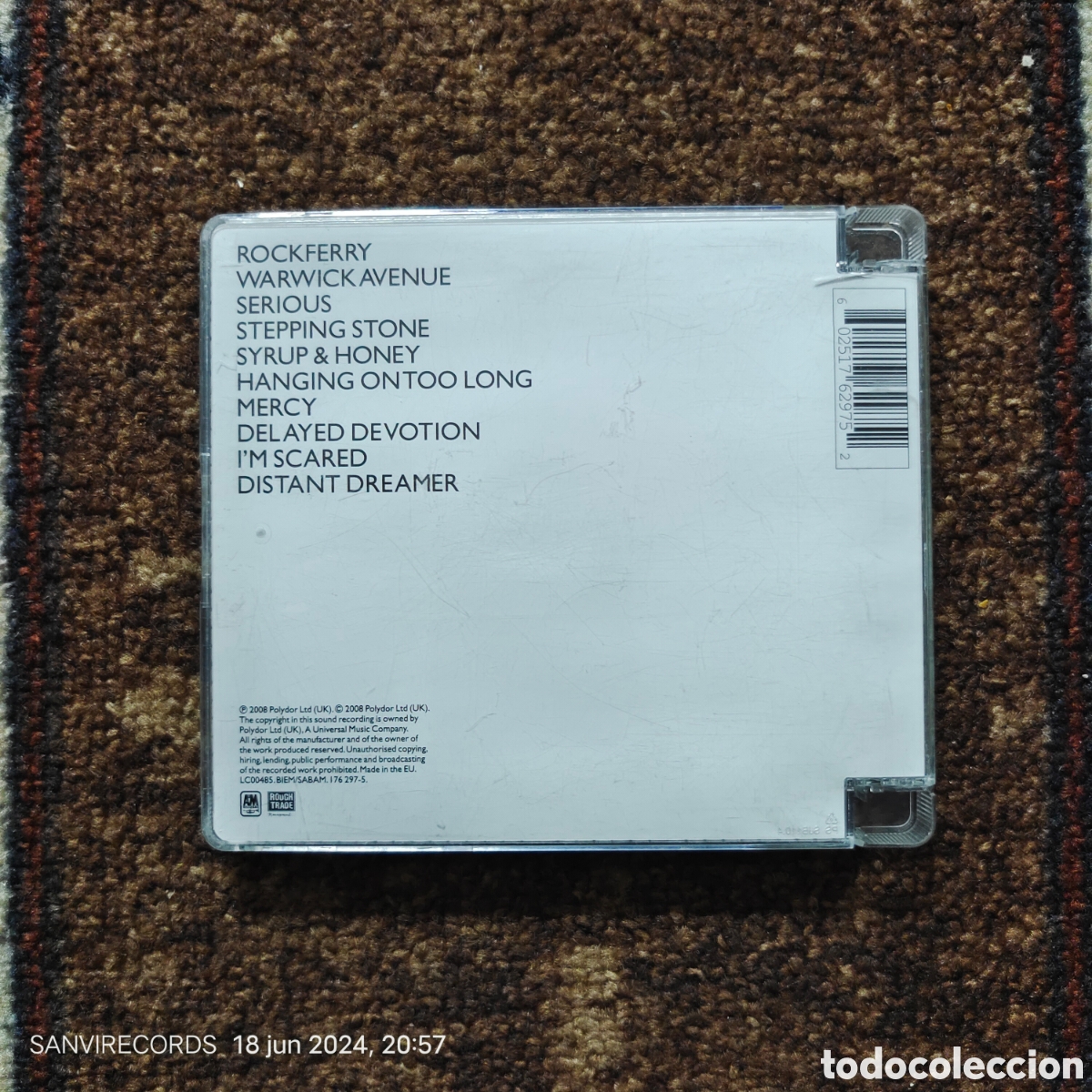 CDs de m&uacute;sica: CD, DUFFY: ROCKFERRY - Foto 2