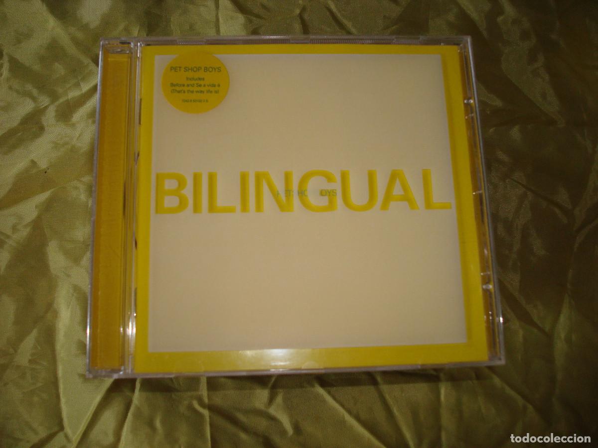 CDs de m&uacute;sica: PET SHOP BOYS. BILINGUAL. CD. IMPECABLE (#) - Foto 1