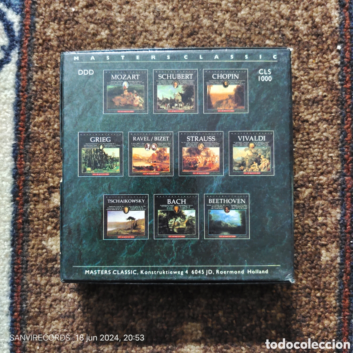 CDs de m&uacute;sica: CD, THE GREATEST CLASSICAL COLLECTION (10 CD BOX) - Foto 2