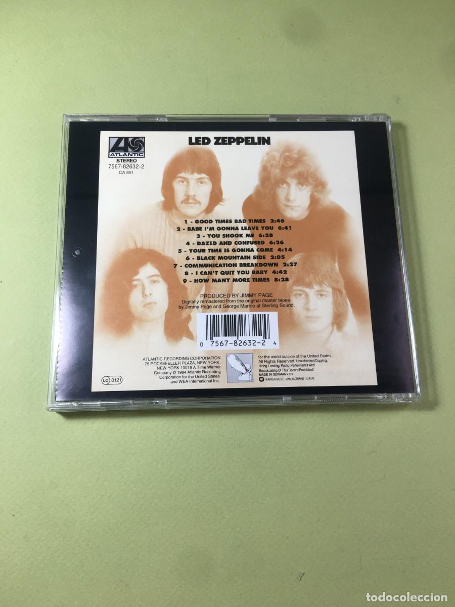 CDs de m&uacute;sica: LED ZEPPELIN - LED ZEPP&Egrave;LIN - GERMANY 1994 REMASTERIZADO - Foto 3