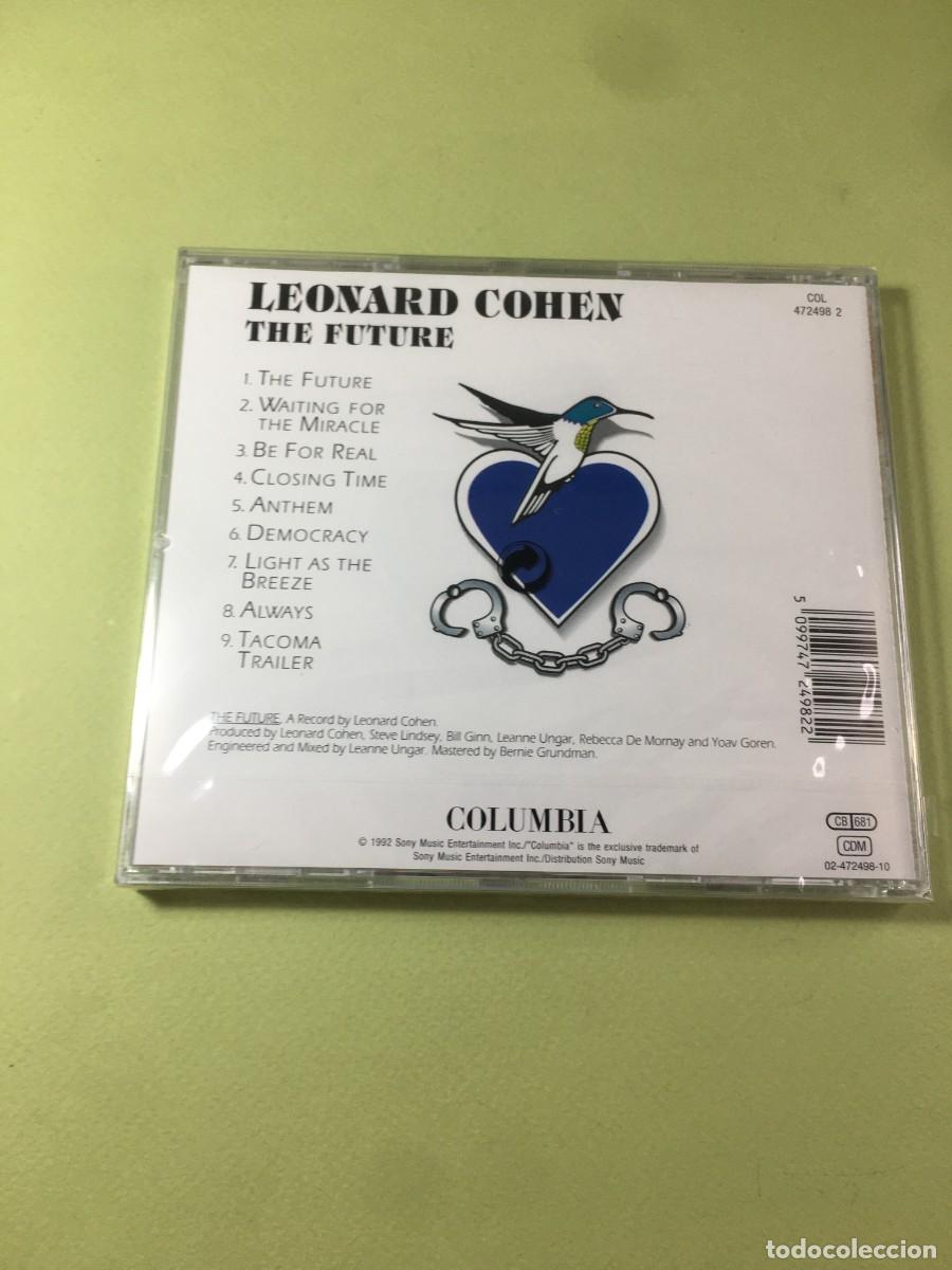 CDs de m&uacute;sica: LEONARD COHEN - THE FUTURE - CD IMPORTADO PRECINTADO - Foto 2