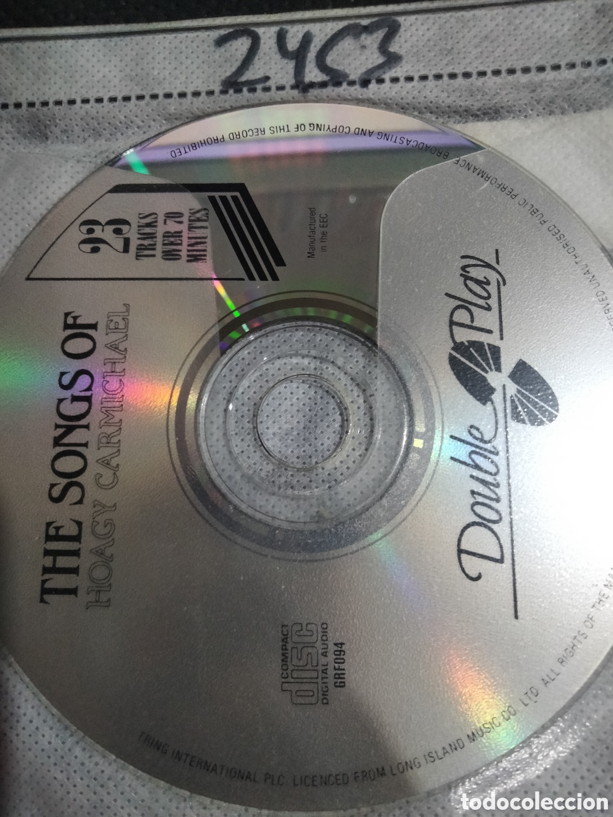 CDs de m&uacute;sica: Cd hoagy carmichael -2453 (disco solo) - Foto 1