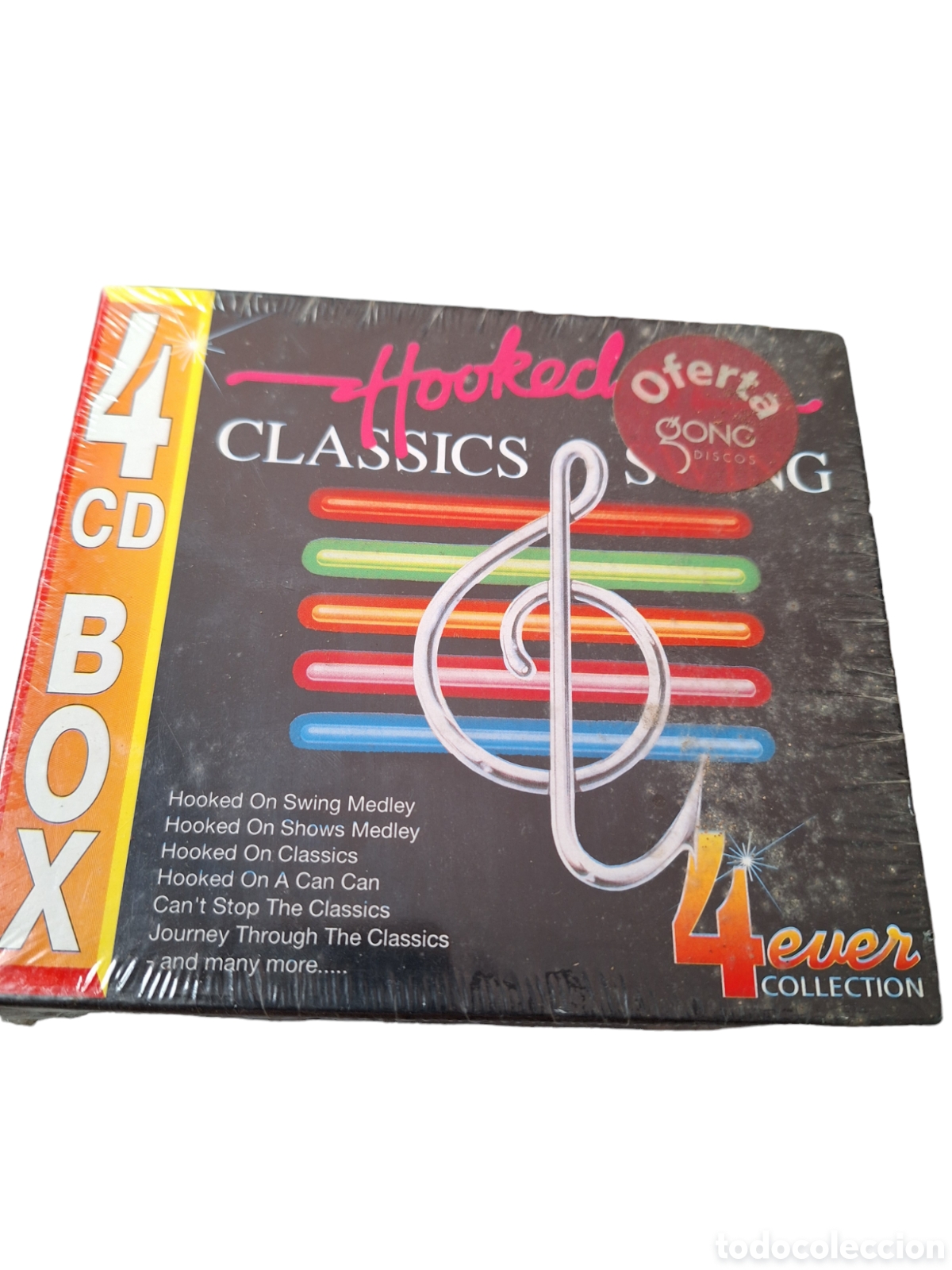 CD de M&uacute;sica: SCD85 4 CD box hooked ok classic & swing CD DE MUSICA