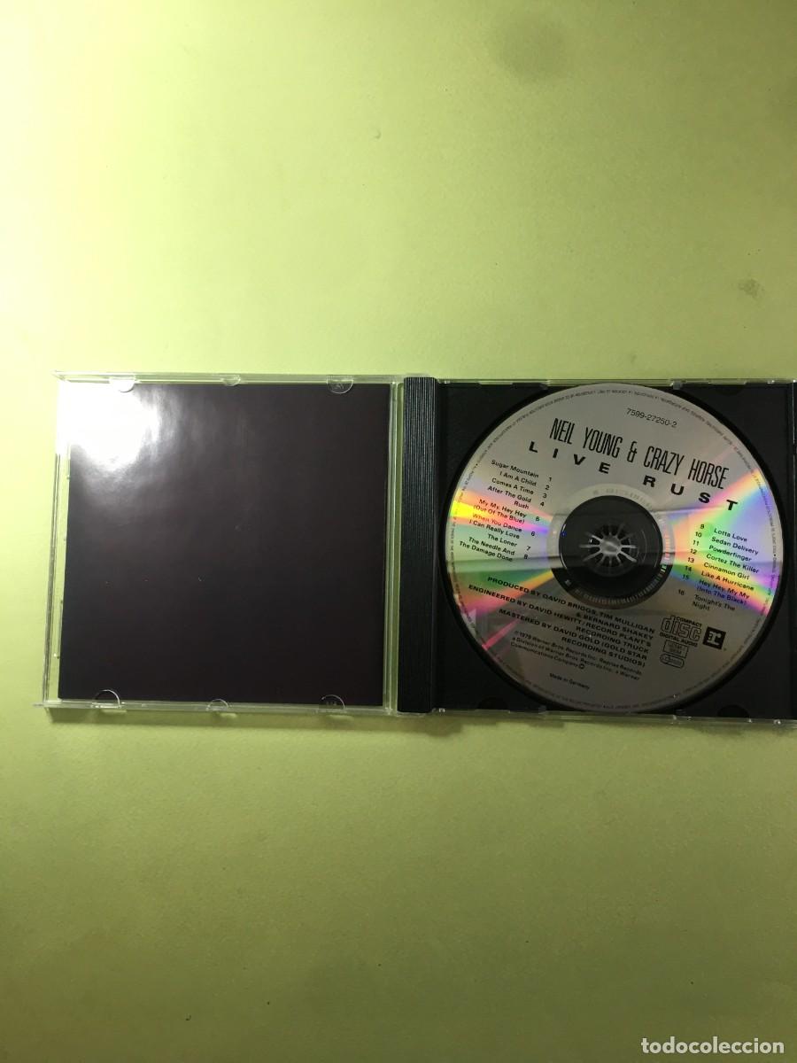 CDs de m&uacute;sica: NEIL YOUNG & CRAZY HORSE - LIVE RUST - CD IMPORTADO - Foto 2