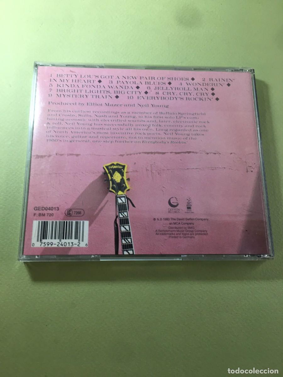 CDs de m&uacute;sica: NEIL YOUNG - EVEYBODYS ROCKIN- CD IMPORTADO - Foto 3