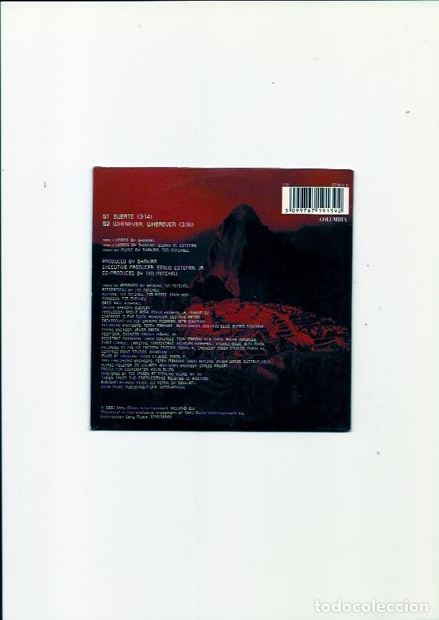 CDs de m&uacute;sica: SHAKIRA. Suerte (cd single 2001) - Foto 2