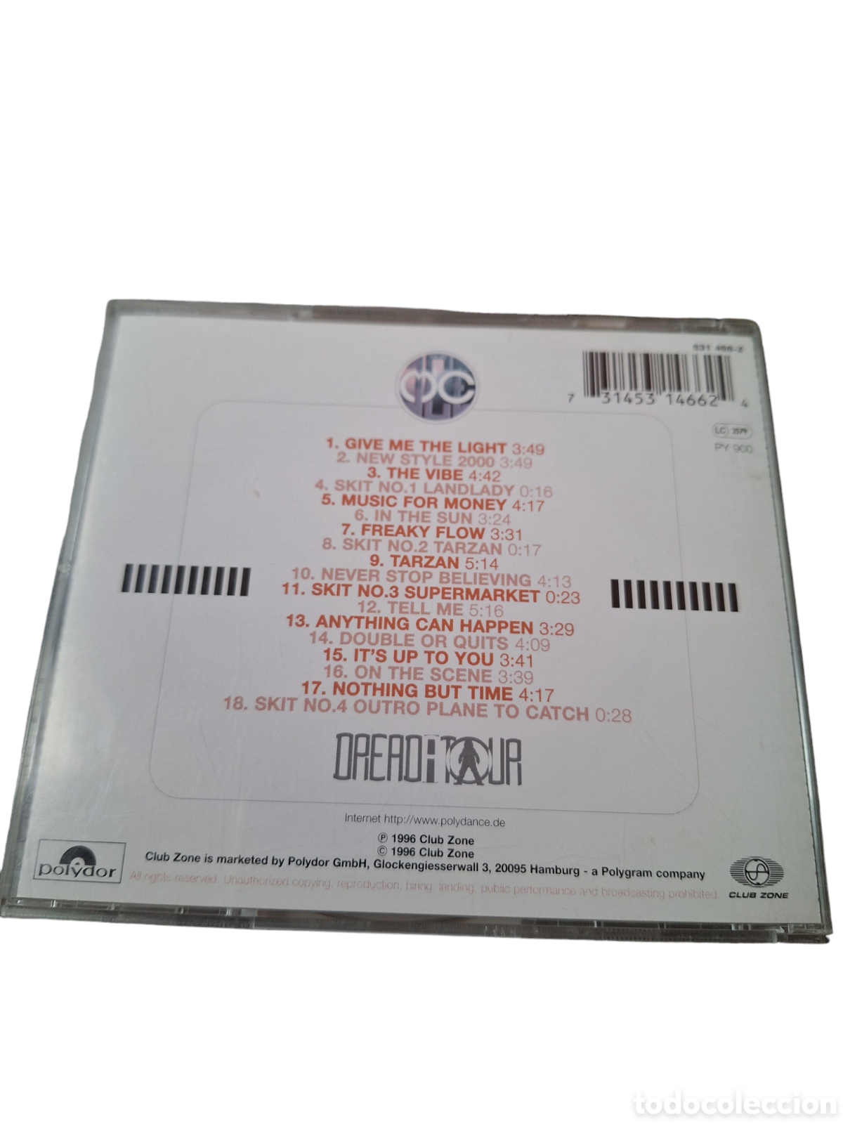 CDs de m&uacute;sica: SCD85 ice MC dreadatour CD DE MUSICA - Foto 2