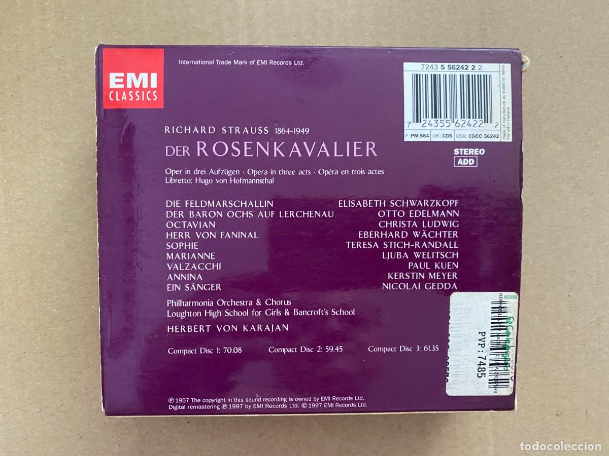 CDs de m&uacute;sica: CD TRIPLE - DER ROSENKAVALIER - Foto 2