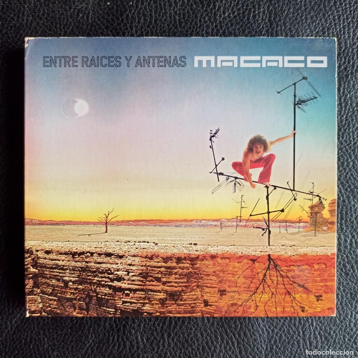 CDs de m&uacute;sica: CD Macaco - Entre Raices Y Antenas - Foto 1