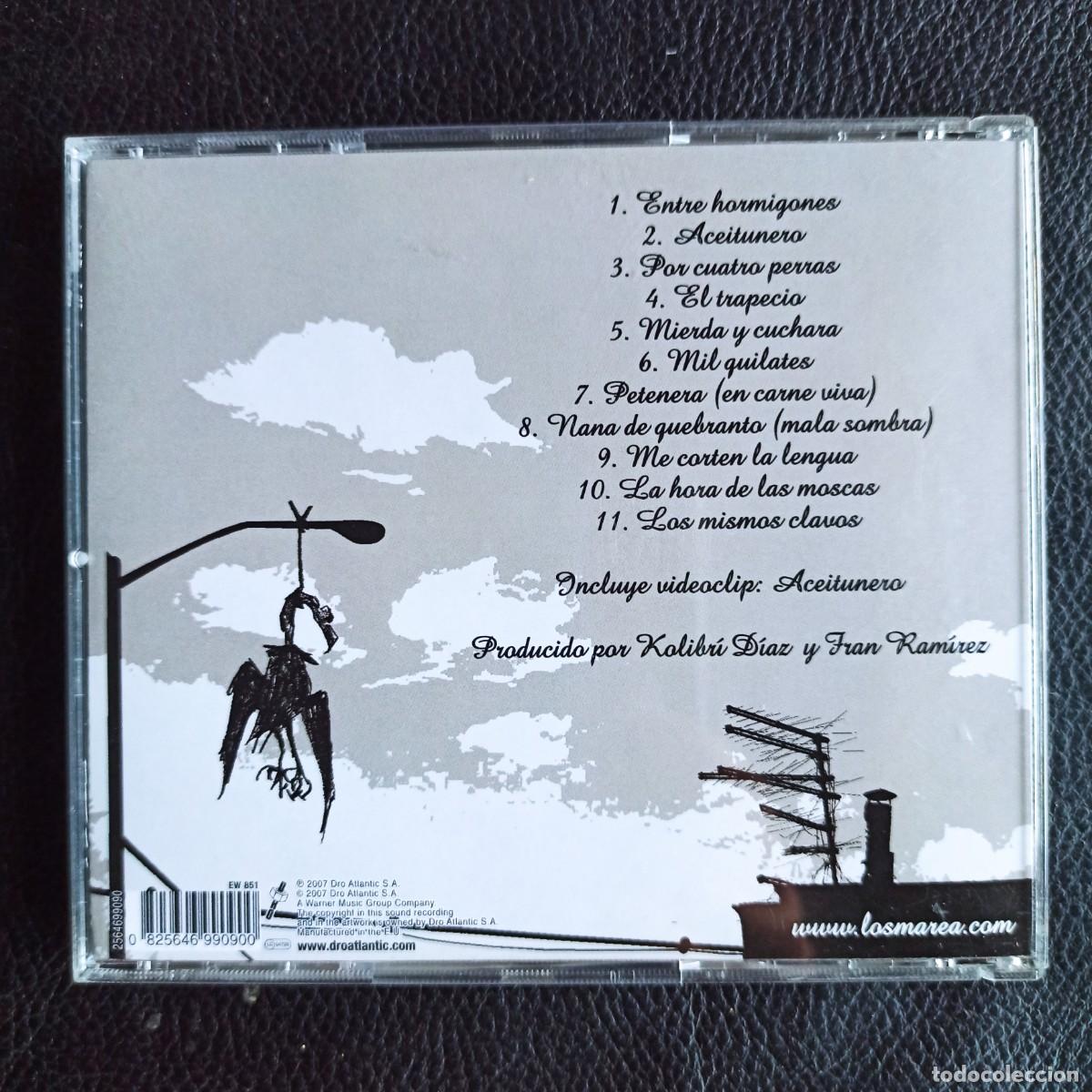 CDs de m&uacute;sica: CD - Marea &ndash; Las Aceras Est&aacute;n Llenas De Piojos - Foto 2
