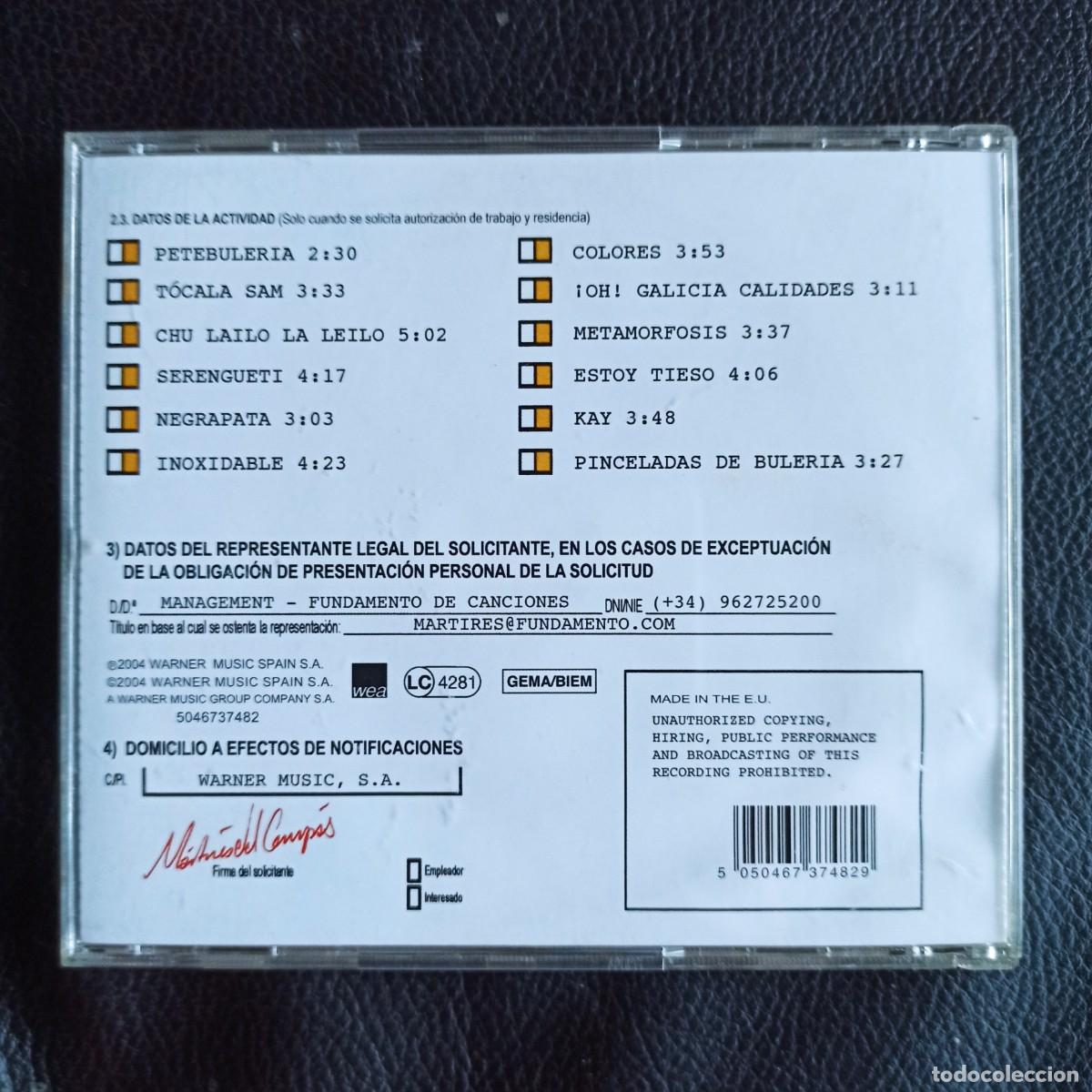 CDs de m&uacute;sica: CD - M&aacute;rtires Del Comp&aacute;s &ndash; Simpapeles.es Compapeles.son - Foto 2