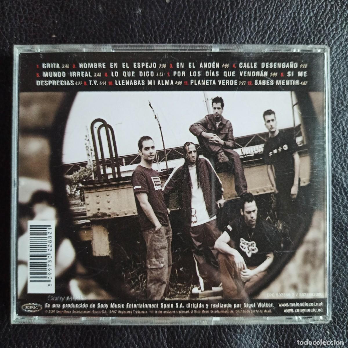 CDs de m&uacute;sica: CD - Melon Diesel &ndash; Hombre En El Espejo - Foto 2