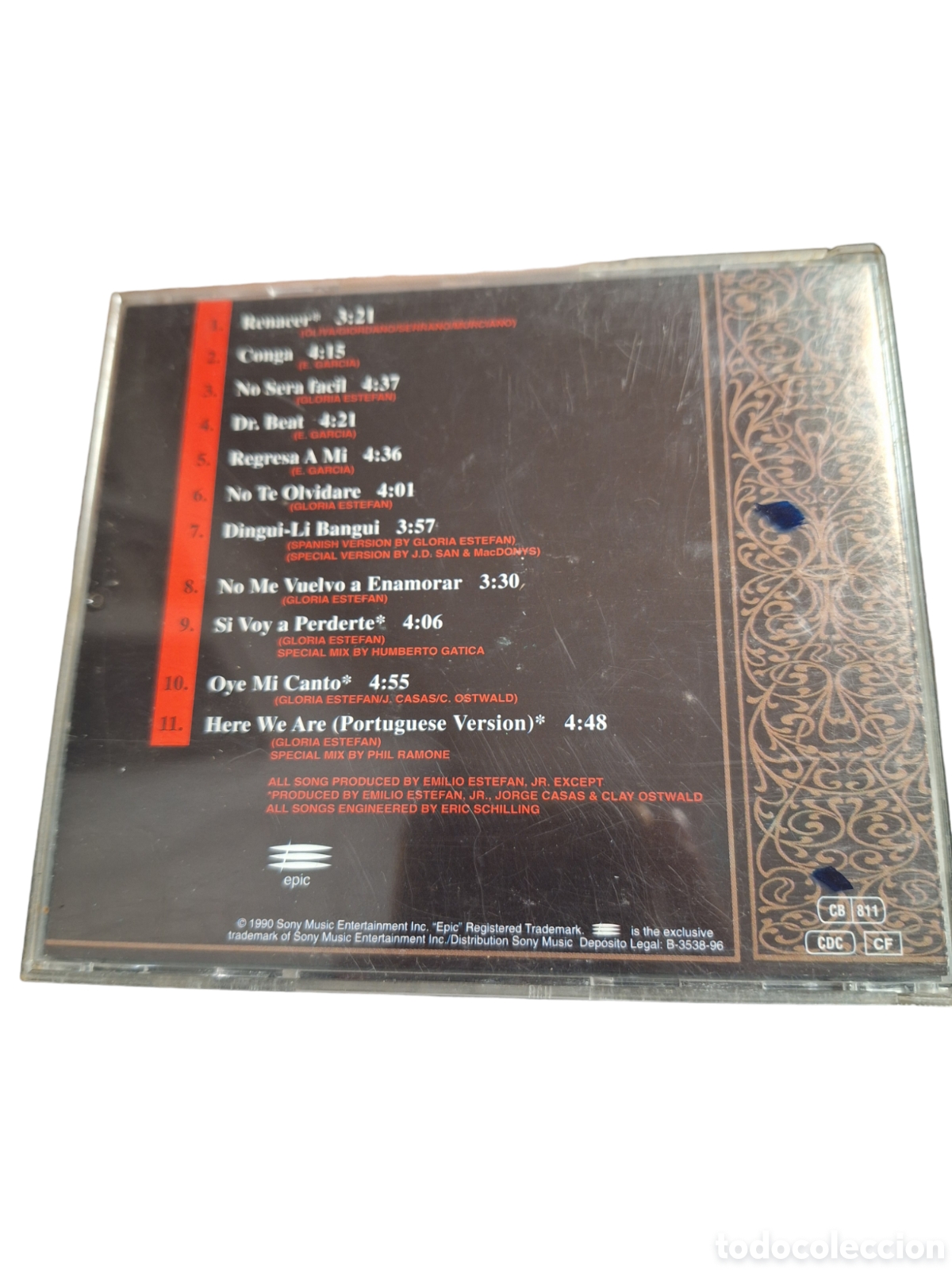 CDs de m&uacute;sica: SCD134 &eacute;xitos de gloria Estefan CD DE MUSICA - Foto 2