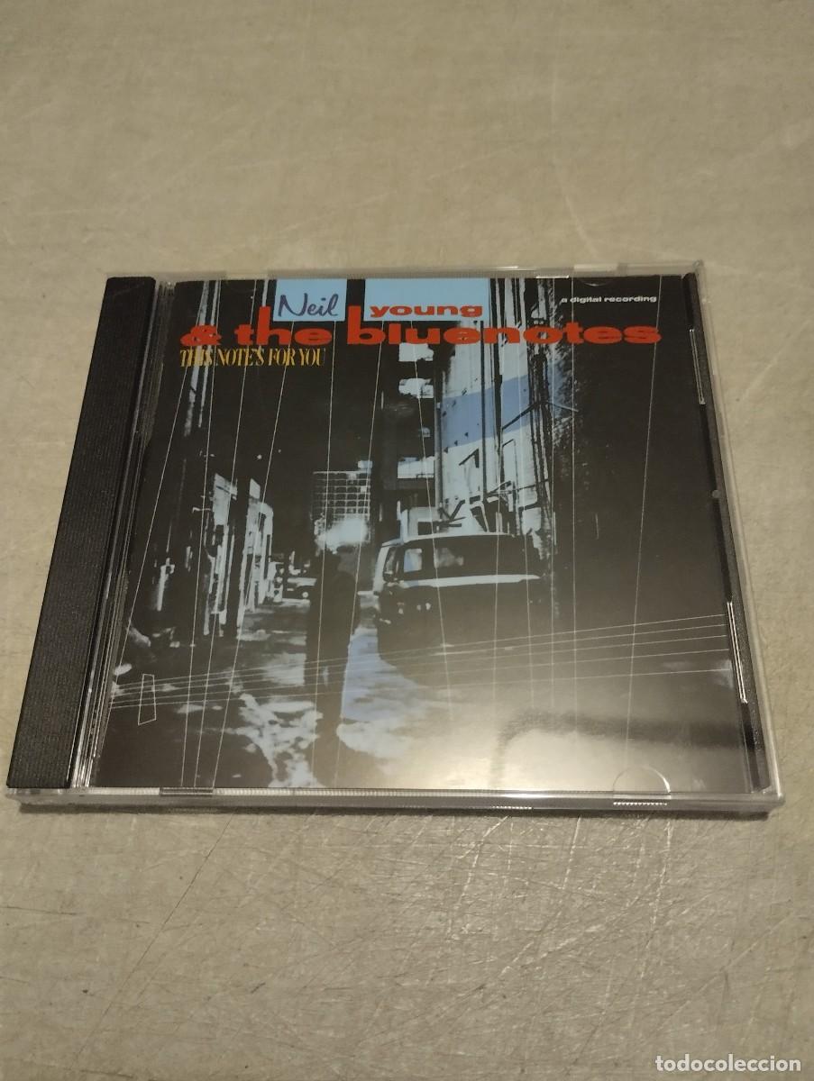 CDs de m&uacute;sica: Neil Young CD This Notes For You - Foto 1