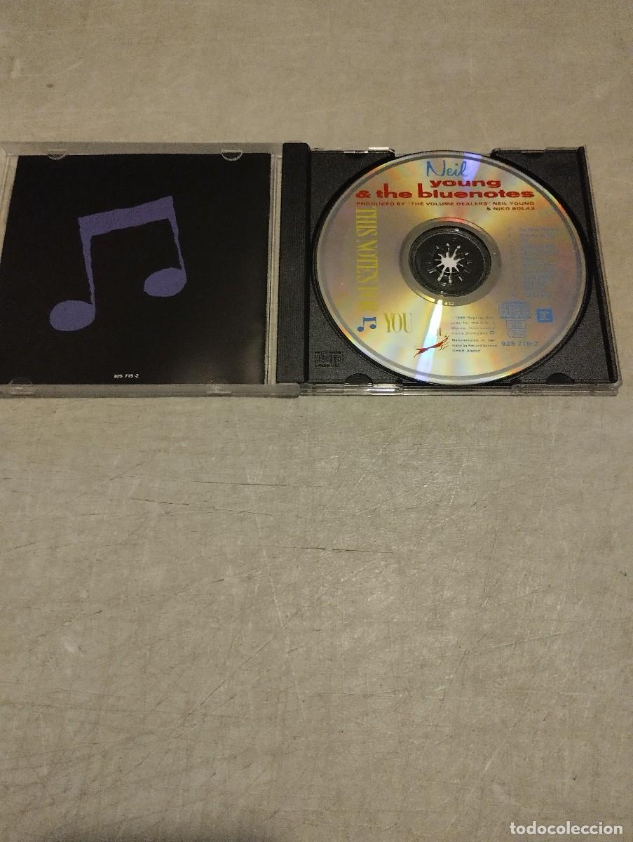 CDs de m&uacute;sica: Neil Young CD This Notes For You - Foto 2