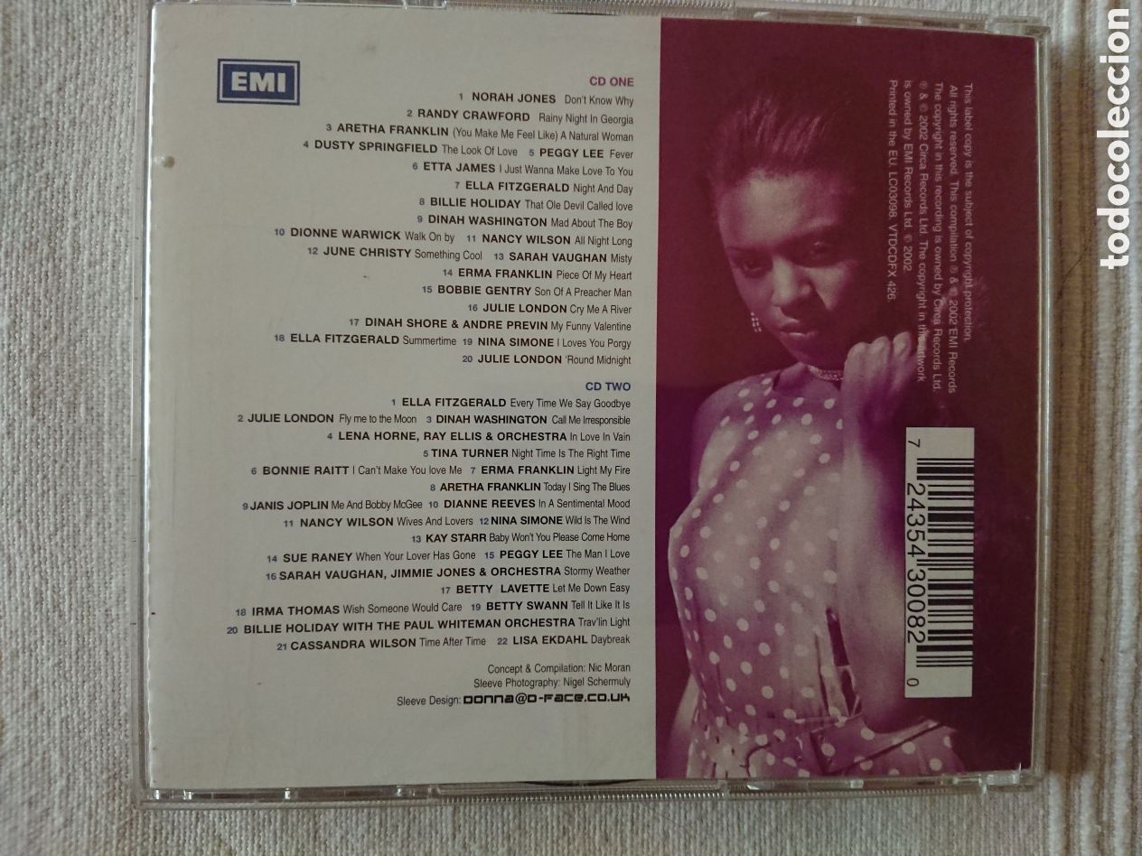 CDs de m&uacute;sica: Lady sings The Blues - Varias - 2CD - Foto 2