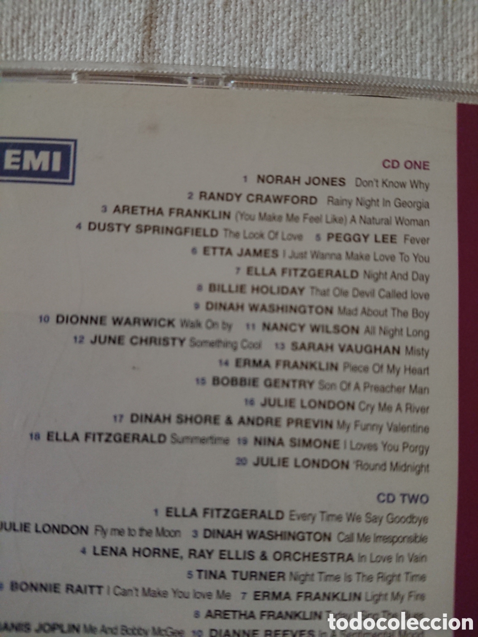 CDs de m&uacute;sica: Lady sings The Blues - Varias - 2CD - Foto 3