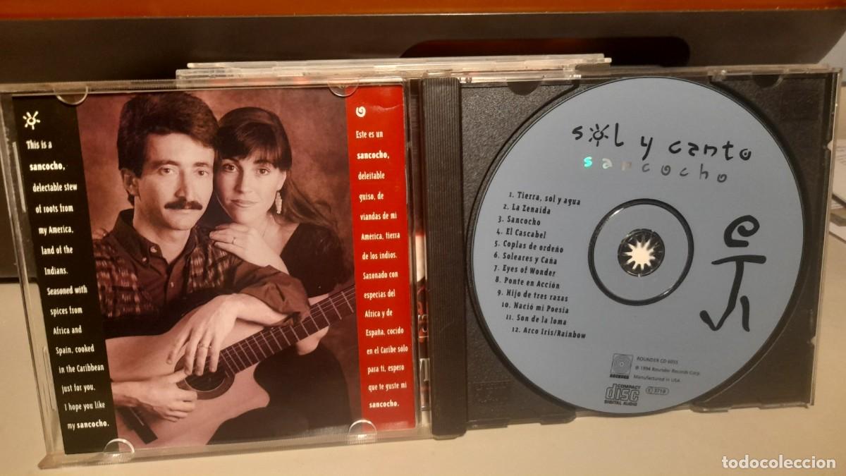 CDs de m&uacute;sica: CD SOL Y CANTO : SANCOCHO - Foto 2