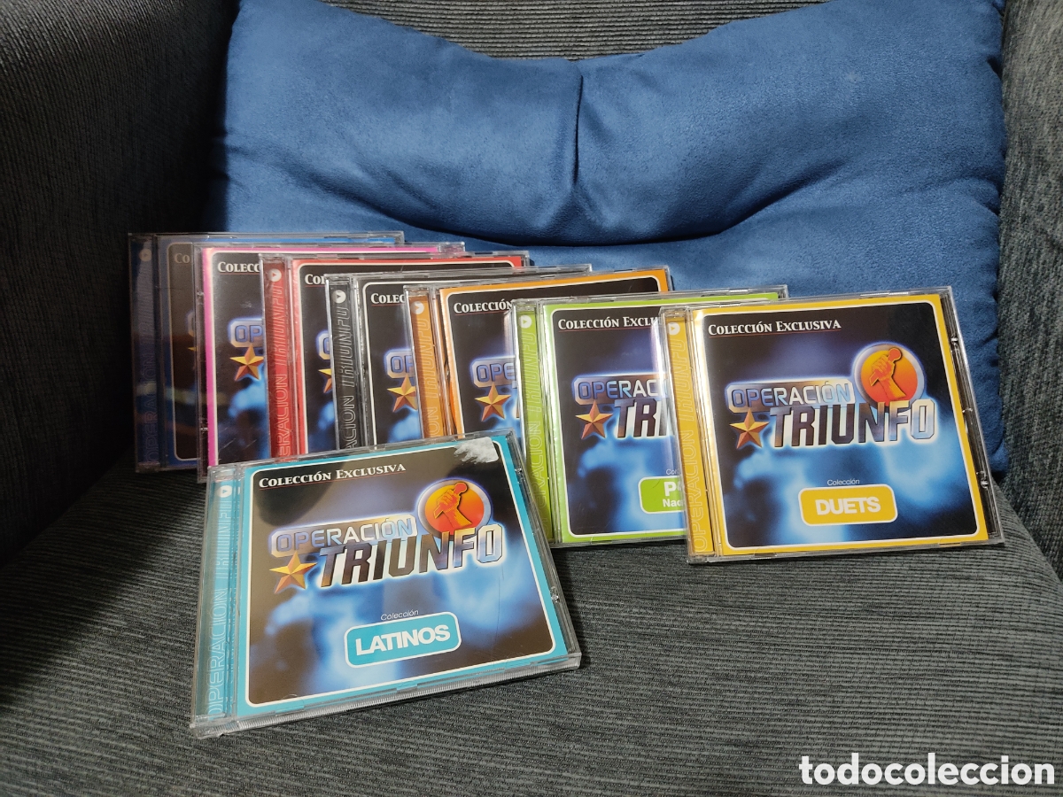 CDs de m&uacute;sica: Colecci&oacute;n CD Operaci&oacute;n Triunfo - Foto 1