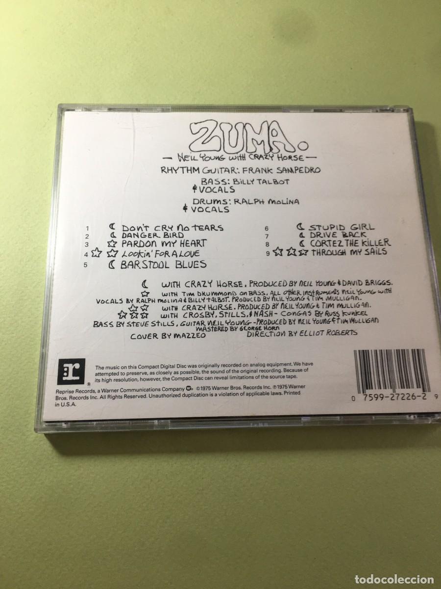 CDs de m&uacute;sica: NEIL YOUNG - ZUMA - CD IMPORTADO - Foto 3