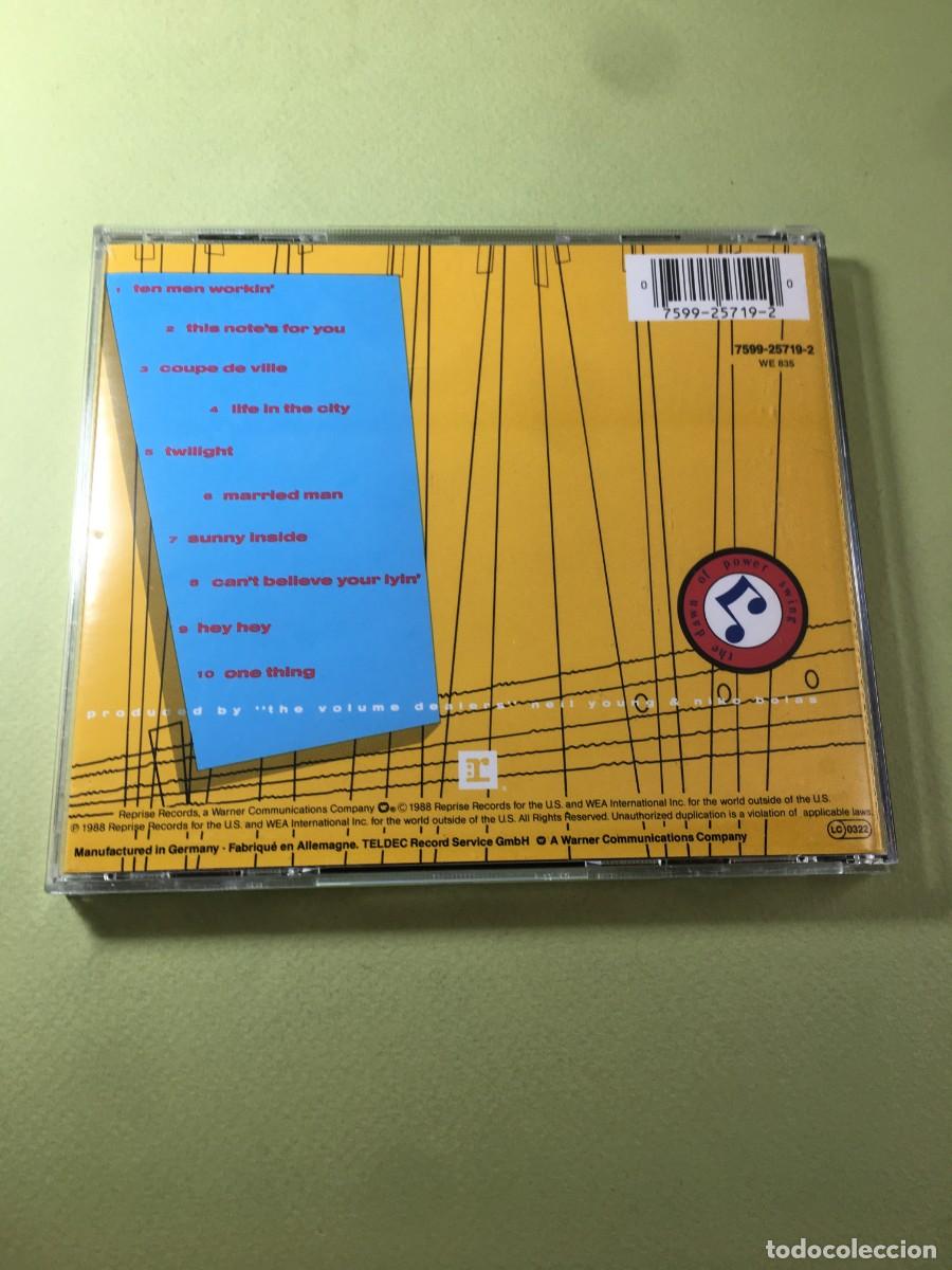 CDs de m&uacute;sica: NEIL YOUNG -THIS NOTES FOR YOU - CD IMPORTADO - - Foto 3