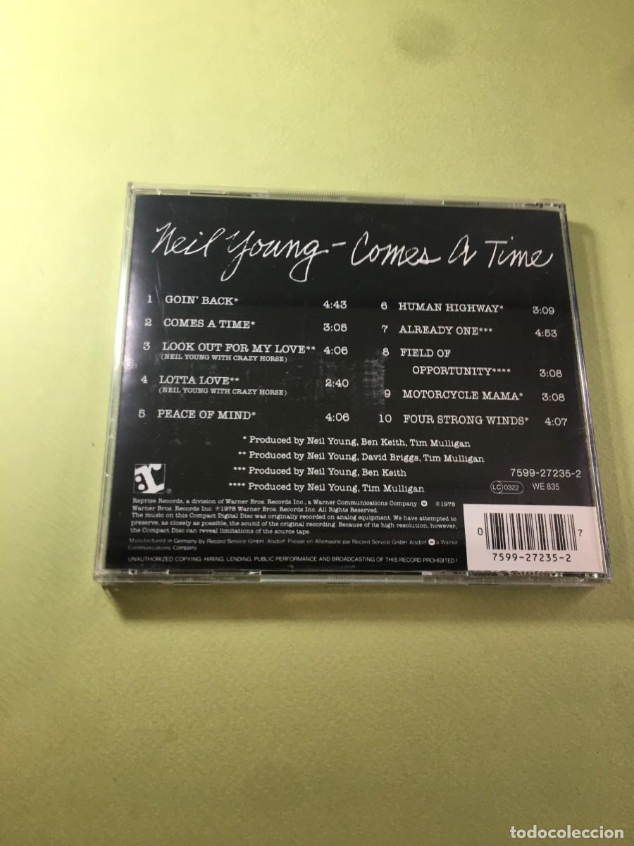 CDs de m&uacute;sica: NEIL YOUNG - COMES A TIME - CD IMPORTADO - - Foto 3