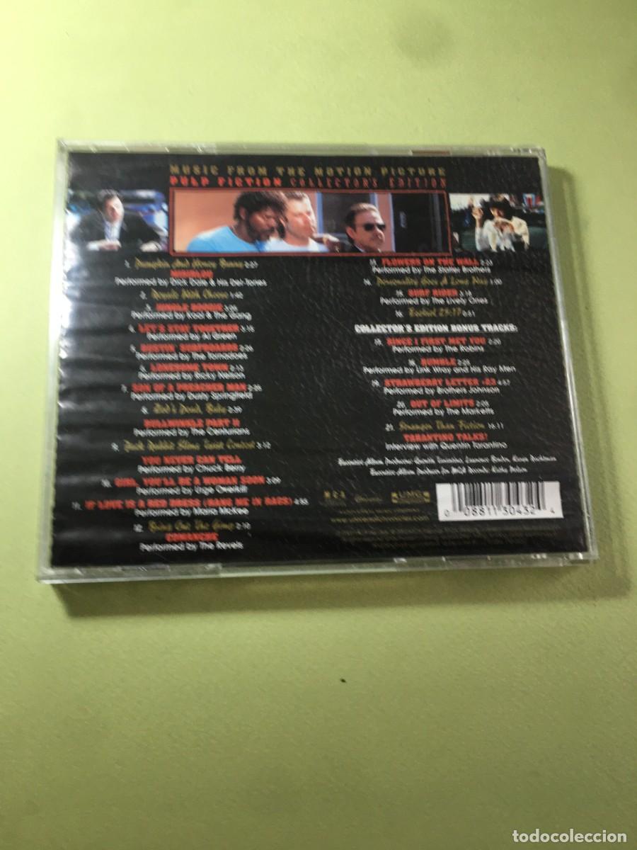 CDs de m&uacute;sica: PULP FICTION - QUENTIN TARANTINO - CD IMPORTADO - Foto 3