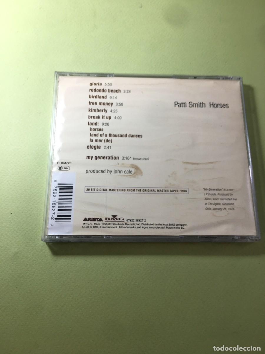 CDs de m&uacute;sica: PATTI SMITH - HORSE - CD IMPORTADO - Foto 3