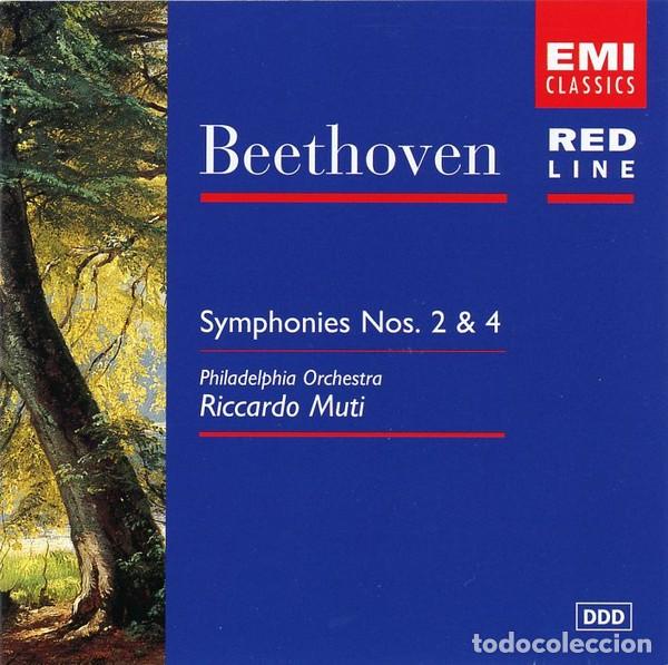 CDs de m&uacute;sica: BEETHOVEN: SINFON&Iacute;AS N&ordm; 2 Y 4 - EMI - CD - Foto 1