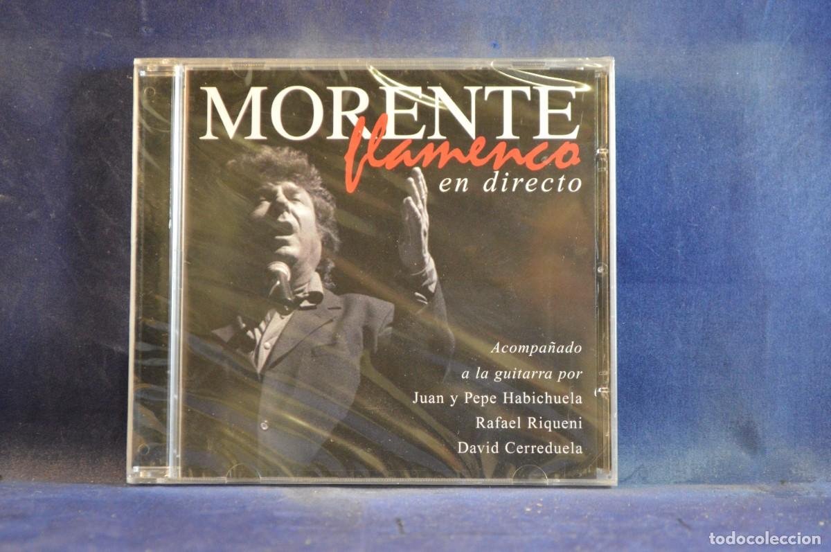 CDs de m&uacute;sica: MORENTE - FLAMENCO EN DIRECTO - CD - Foto 1
