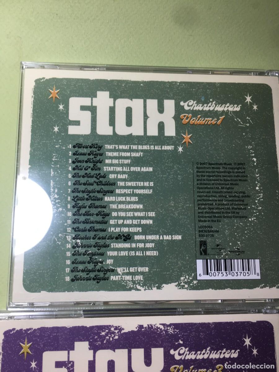 CDs de m&uacute;sica: STAX - CHARTBUSTERS - CD IMPORTADO - Foto 2