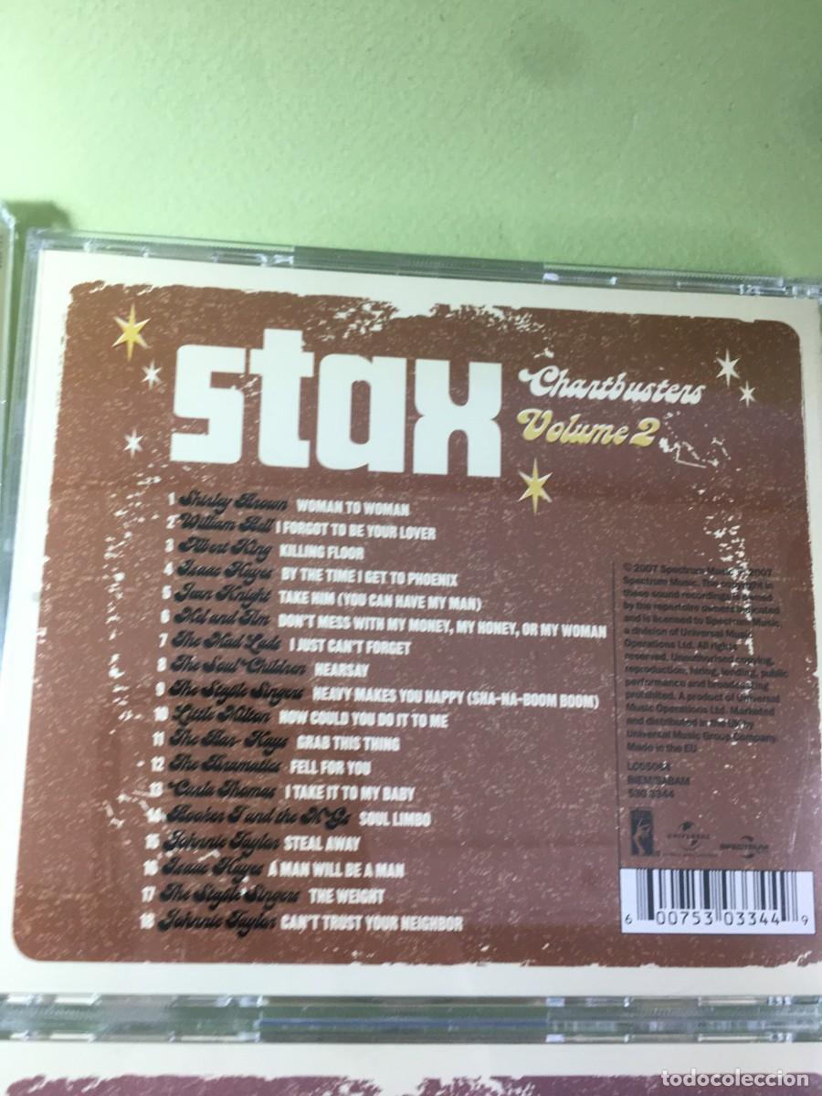 CDs de m&uacute;sica: STAX - CHARTBUSTERS - CD IMPORTADO - Foto 3