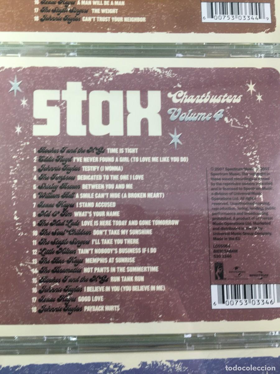 CDs de m&uacute;sica: STAX - CHARTBUSTERS - CD IMPORTADO - Foto 5