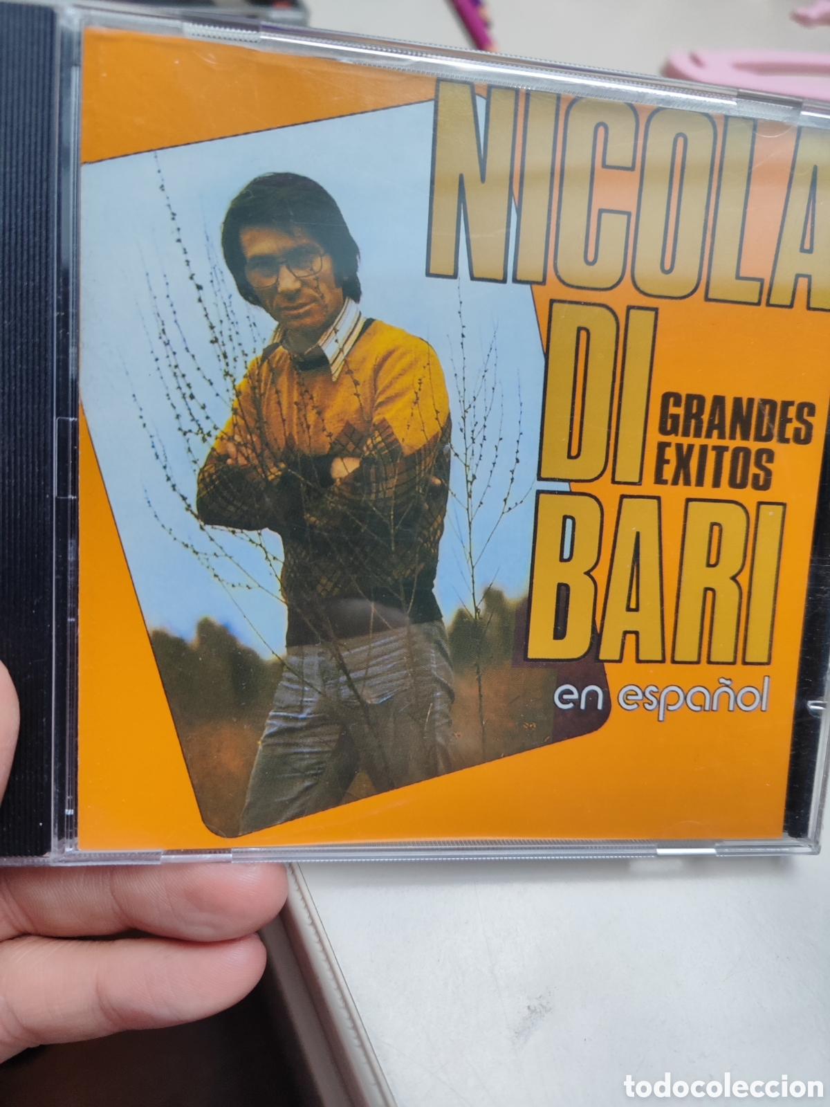 CDs de m&uacute;sica: CD Nicola du bari grandes &eacute;xitos en espa&ntilde;ol - Foto 1