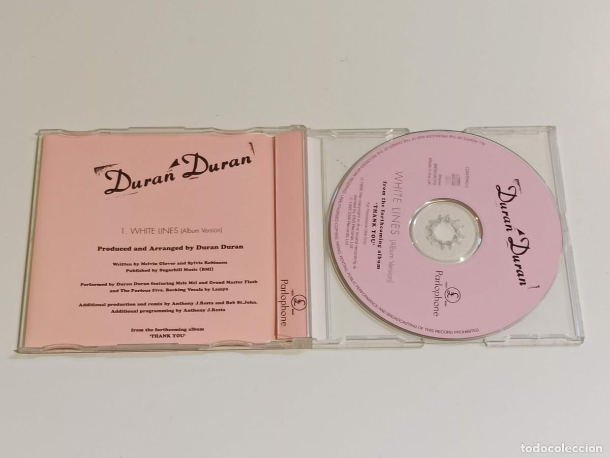 CDs de m&uacute;sica: CD single Duran duran white lines - Foto 2
