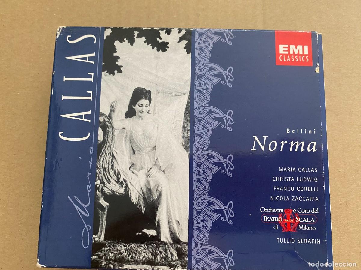CDs de m&uacute;sica: CD TRIPLE CALLAS - BELLINI - NORMA - Foto 1