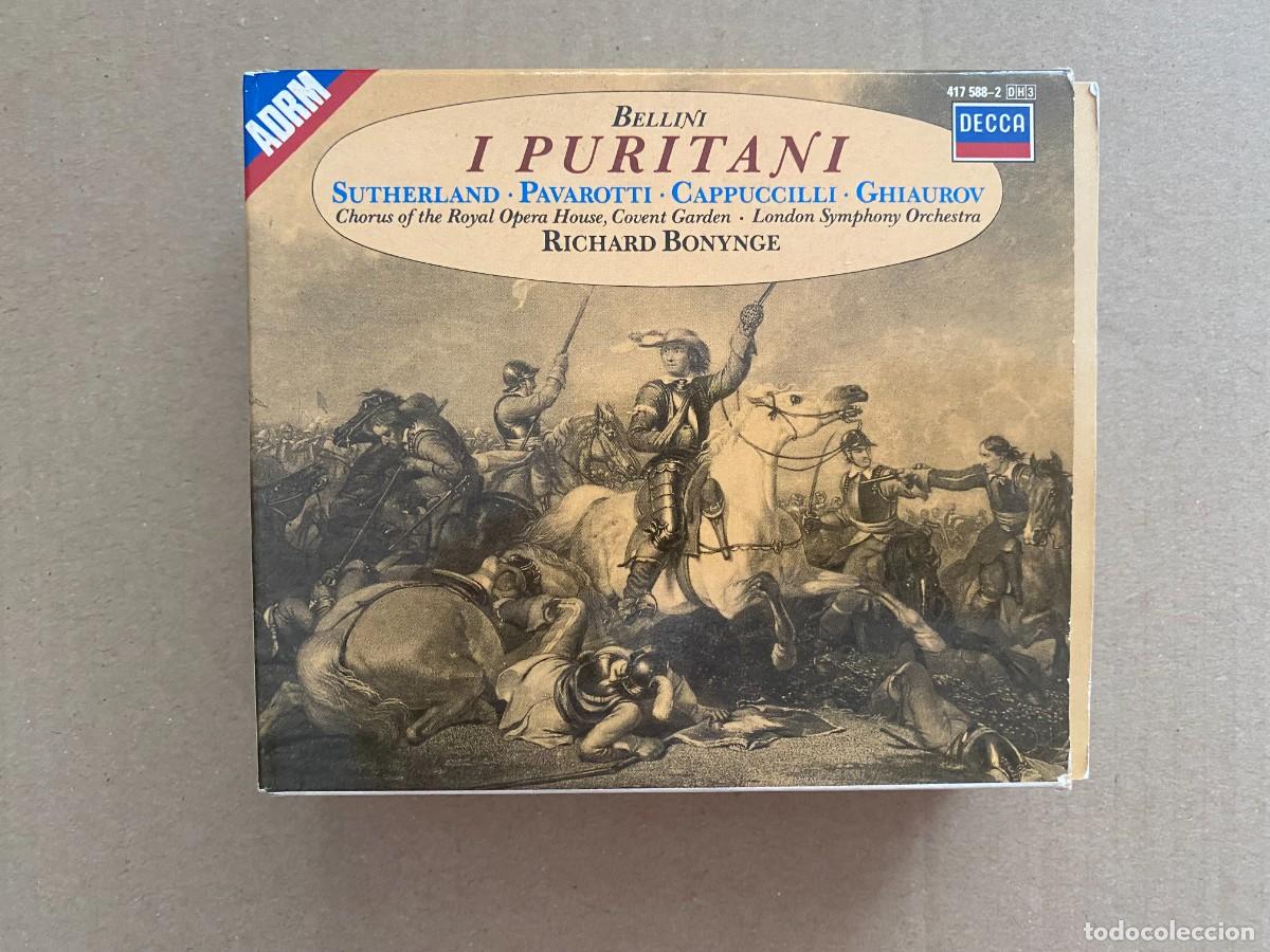 CDs de m&uacute;sica: CD DOBLE BELLINI - I PURITANI - Foto 1