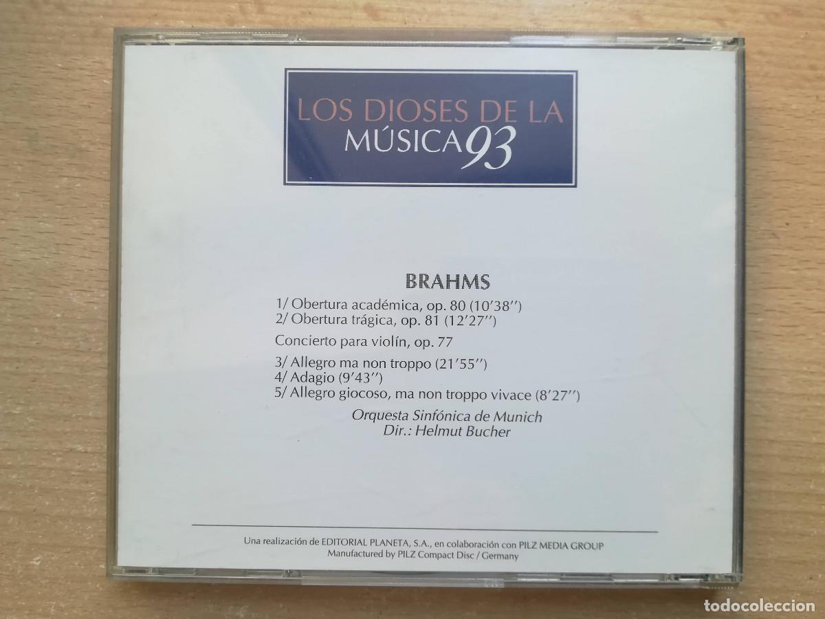 CDs de m&uacute;sica: CD Los dioses de la m&uacute;sica 93 - N&ordm; 33 - Brahms. - Foto 2
