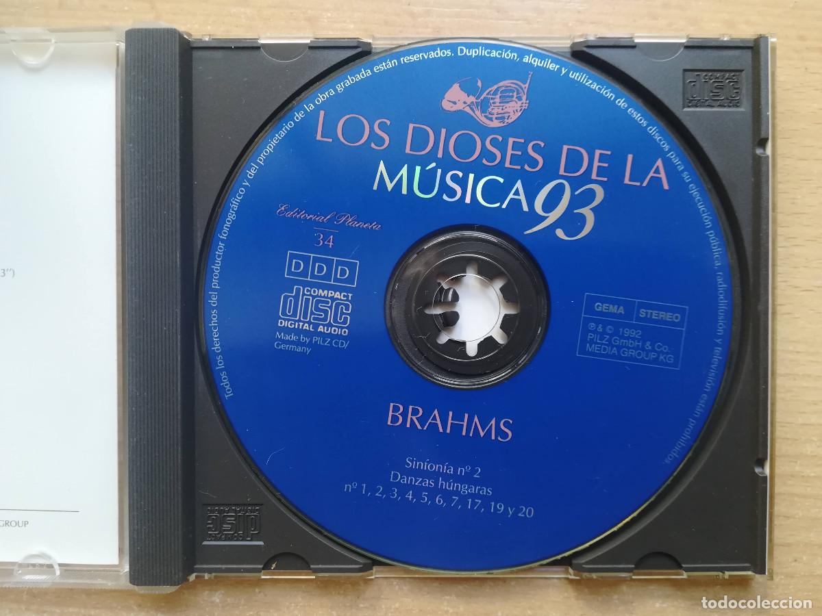 CDs de m&uacute;sica: CD Los dioses de la m&uacute;sica 93 - N&ordm; 34 - Brahms. - Foto 2