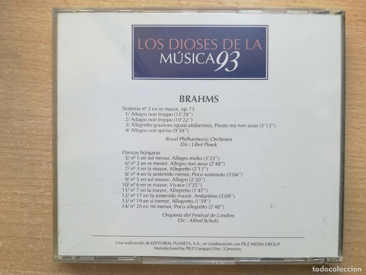 CDs de m&uacute;sica: CD Los dioses de la m&uacute;sica 93 - N&ordm; 34 - Brahms. - Foto 3