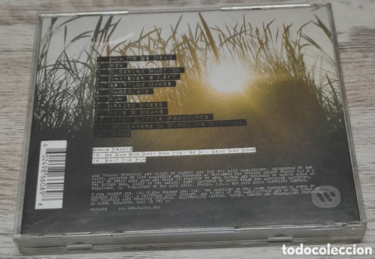 CDs de m&uacute;sica: SNOW PATROL - FINAL STRAW - Foto 2