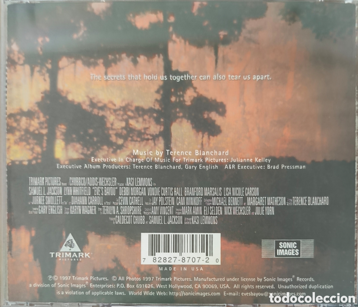 CDs de m&uacute;sica: Eves Bayou. Terence Blanchard - Foto 2