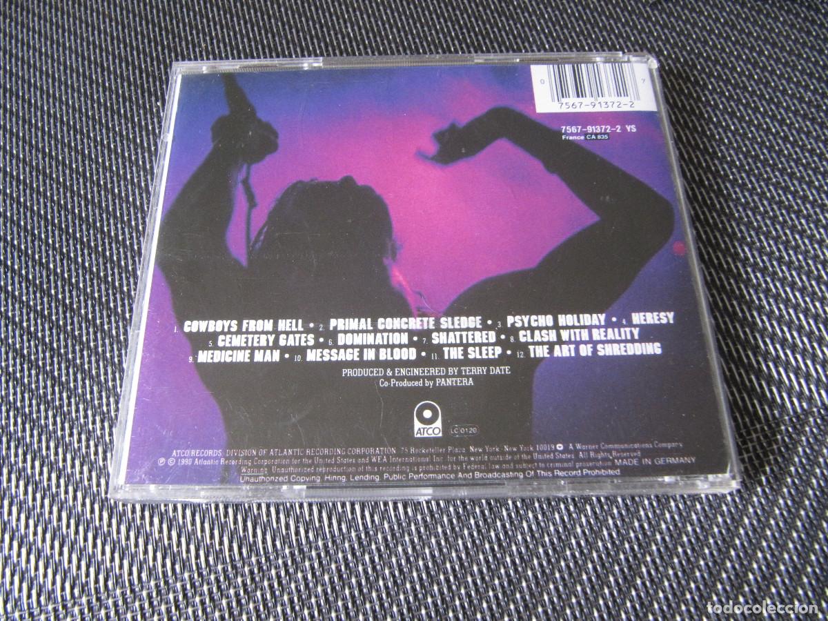 CDs de m&uacute;sica: PANTERA-COWBOYS FROM HELL - Foto 2