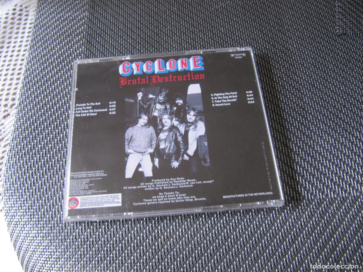 CDs de m&uacute;sica: Cyclone &ndash; Brutal Destruction CD RR 9687 - Foto 3