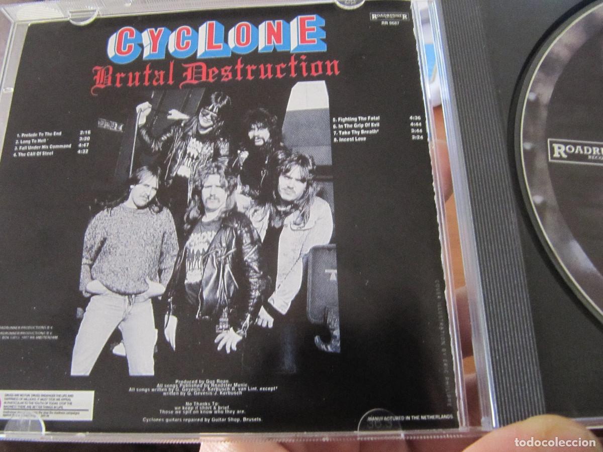 CDs de m&uacute;sica: Cyclone &ndash; Brutal Destruction CD RR 9687 - Foto 6