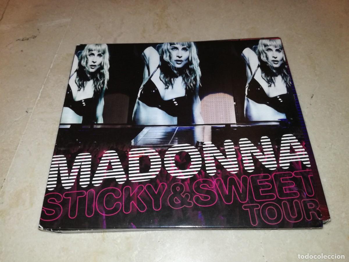 CDs de M&uacute;sica: DIGIPACK DE MADONNA-STICKY & SWEET TOUR-CD + DVD
